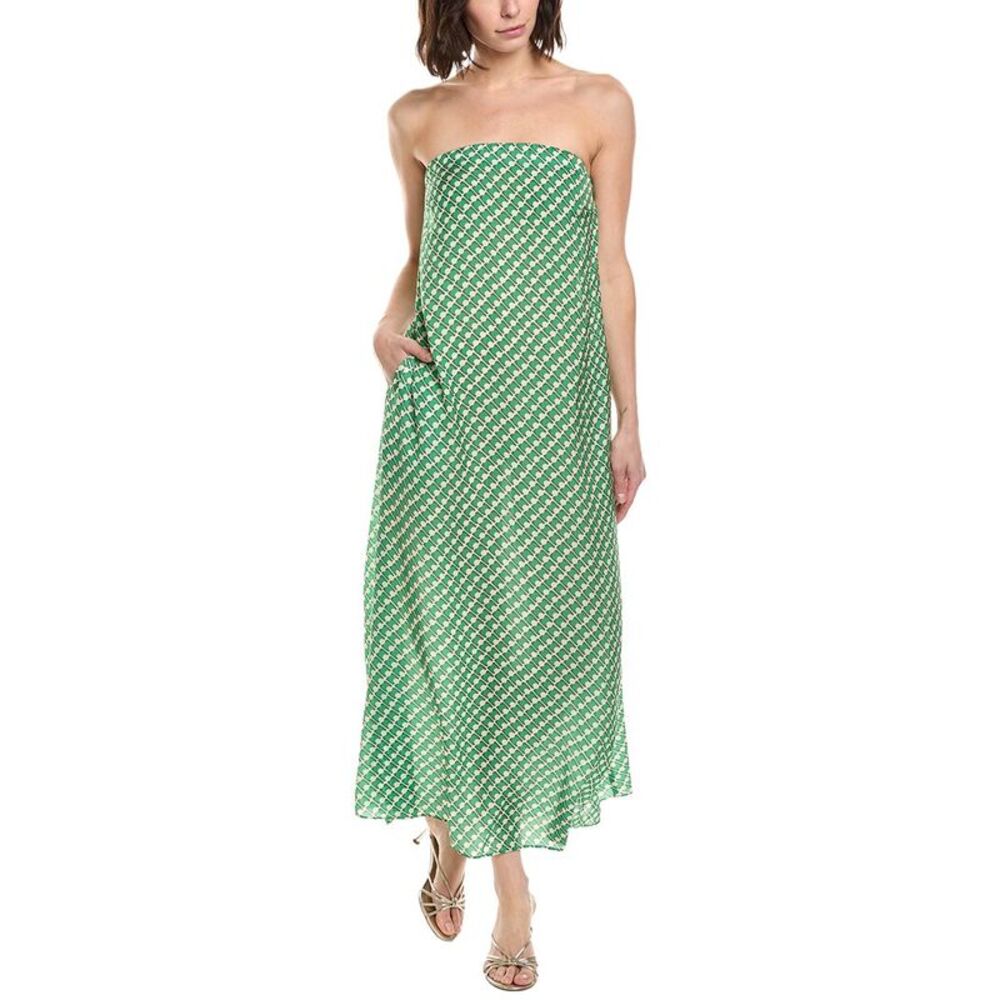 Lost + Wander Womens  Giselle Maxi Dress, Green